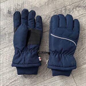 Children's Blue Insulated Gloves